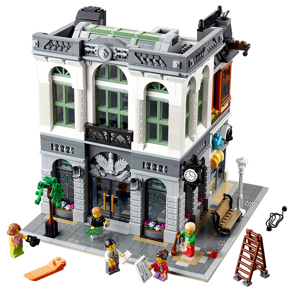 Book Cover LEGO Creator Expert Brick Bank 10251 Construction Set