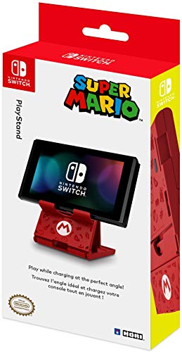 Book Cover HORI Compact PlayStand - Mario Edition, Officially Licensed by Nintendo - Nintendo Switch