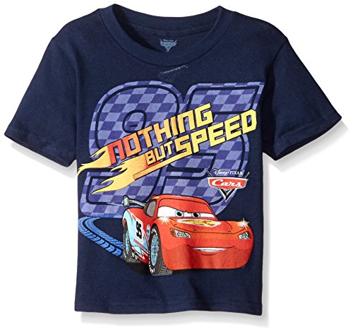 Book Cover Disney Boys' Toddler Boys' Cars Nothing But Speed Short Sleeve T-Shirt