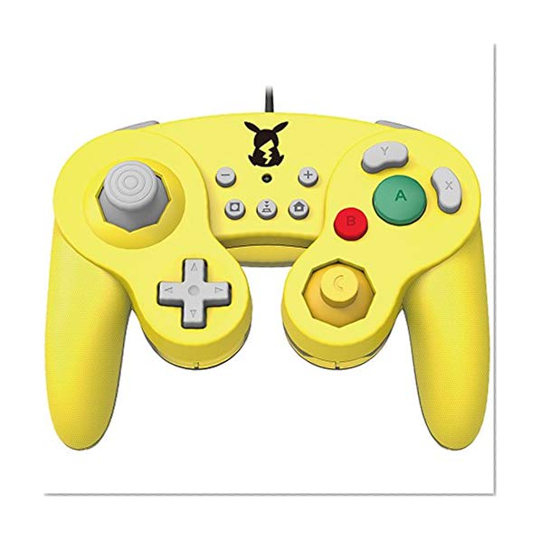 Book Cover HORI Nintendo Battle Pad (Pikachu) GameCube Style Controller - Nintendo Switch