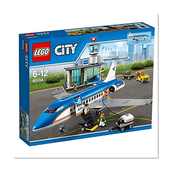 LEGO - 60104 - City - Jeu de construction  - Le Terminal pour Passagers