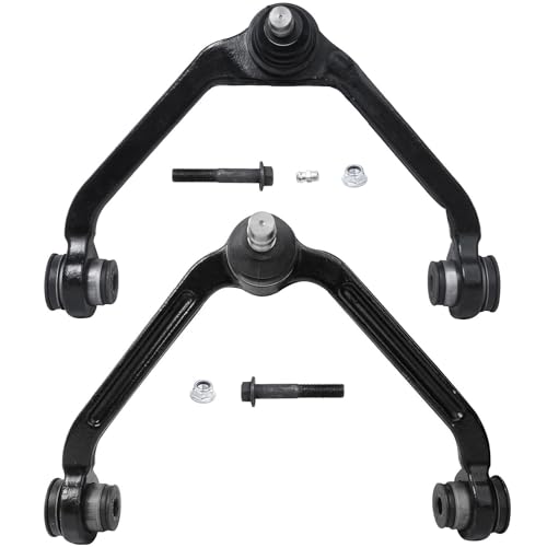 Detroit Axle - Front Control Arms for Ford Explorer Ranger B3000 B4000, 2 Upper Control Arms w/Ball Joints Assemblies Replacement Mercury Mountaineer, Pair Set