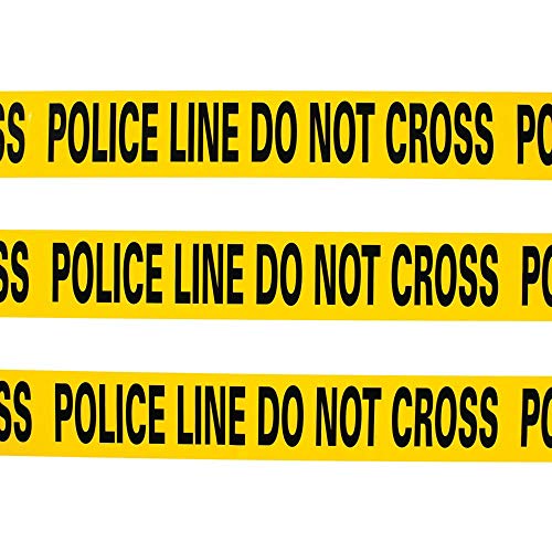 Yellow Caution Tape - Police Line Do Not Cross - 20 ft