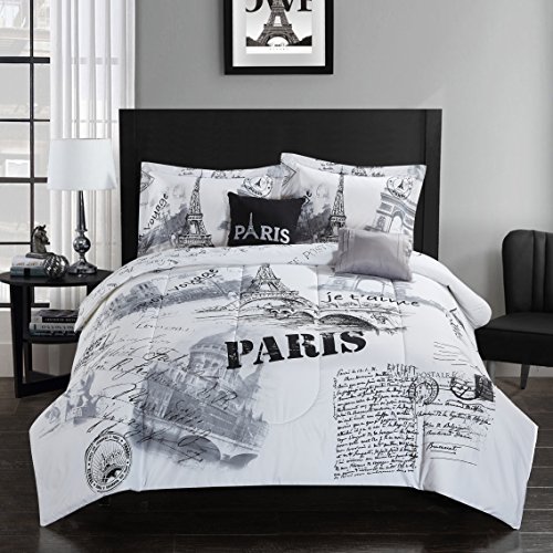 CASA Paris Comforter Set, King, 5 Piece
