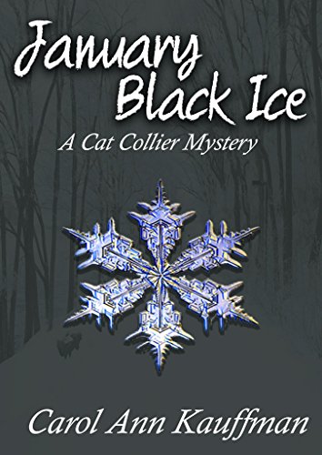 Book Cover January Black Ice: A Cat Collier Mystery