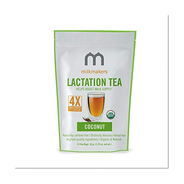 Milkmakers Organic Coconut Lactation Tea, 14 Count