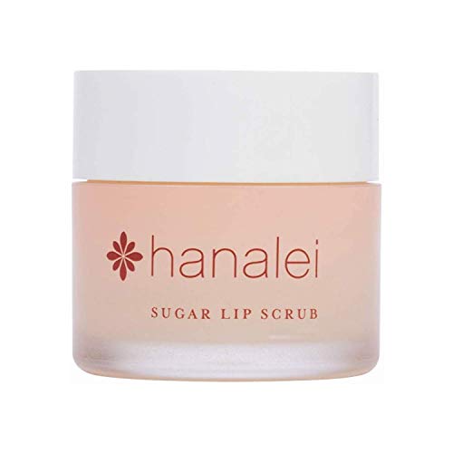 Book Cover Vegan and Cruelty-Free Sugar Lip Scrub Exfoliator by Hanalei â€“ Made with Hawaiian Cane Sugar, Kukui Oil, and Shea Butter to Exfoliate, Smooth, and Brighten Lips Made in the USA (22 g)