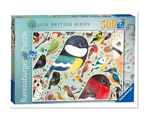 Ravensburger Mat Sewell de Nos British Birds 500pc Puzzle