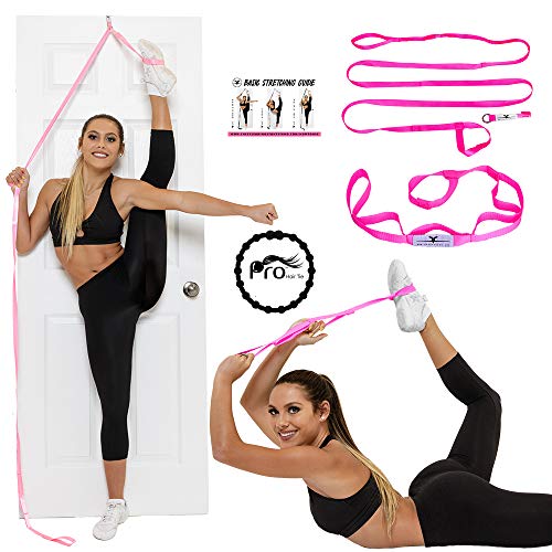 Stunt Stand® Door Flexibility & Stretching Leg Strap - Great for Cheer, Dance, Gymnastics or Any Sport! Free How-to-Use Links Included …