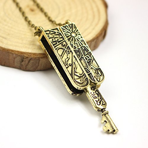 Vintage Jewelry Grimm Key Necklace Mechanical Nick Burkhardt
