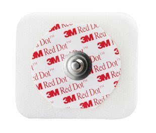 Book Cover 3M 2560 Red Dot Multi-Purpose Monitoring Electrode - Bag of 100