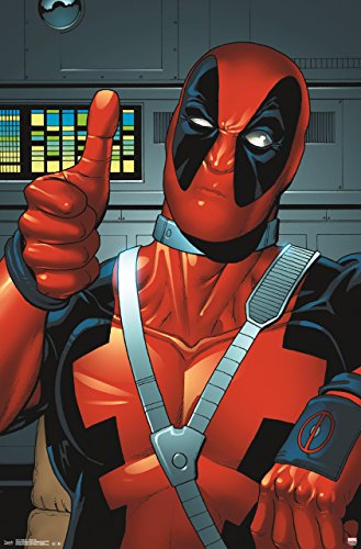 Book Cover Poster - Deadpool - Thumbs Up New Wall Art 22