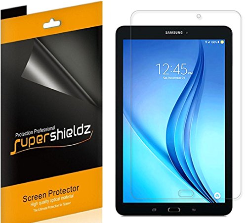 Supershieldz (3 Pack) Designed for Samsung Galaxy Tab E 8.0 inch Screen Protector, High Definition Clear Shield (PET)