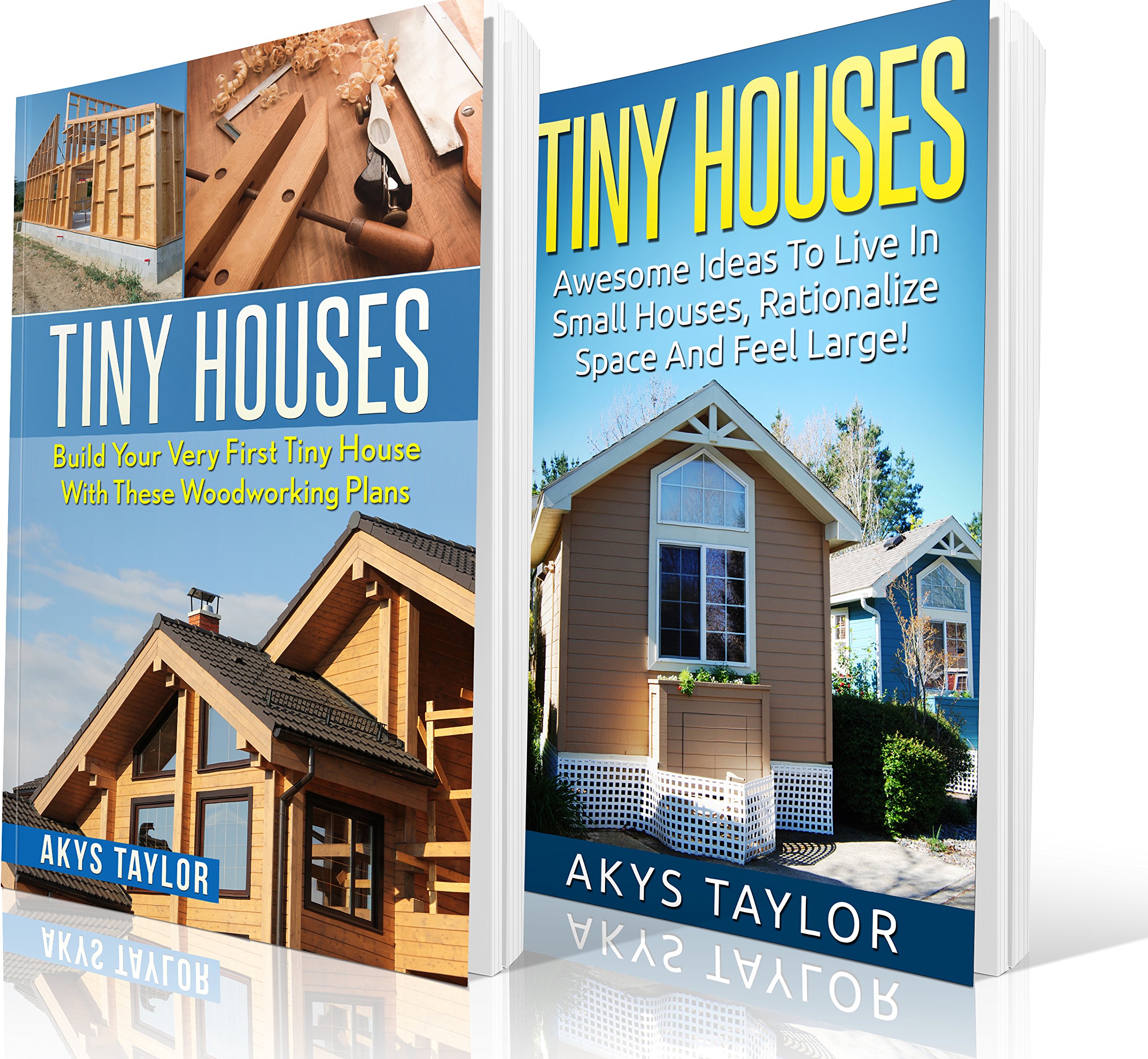 Tiny Houses: 2 Manuscripts + 14 Free Bonus Books Included - Tiny Houses Plans, Tiny Houses (Tiny House Living, Woodworking Projects, Tiny House Plans, ... House Floor Plans, Microshelters Book 6)