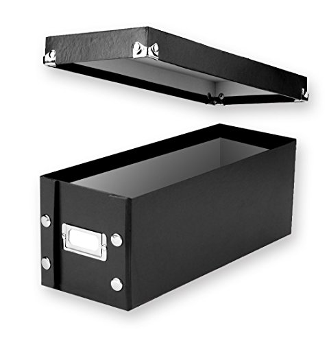 Media Storage Box, Holds 120 Slim/60 Std. Cases, Sold as 2 Each