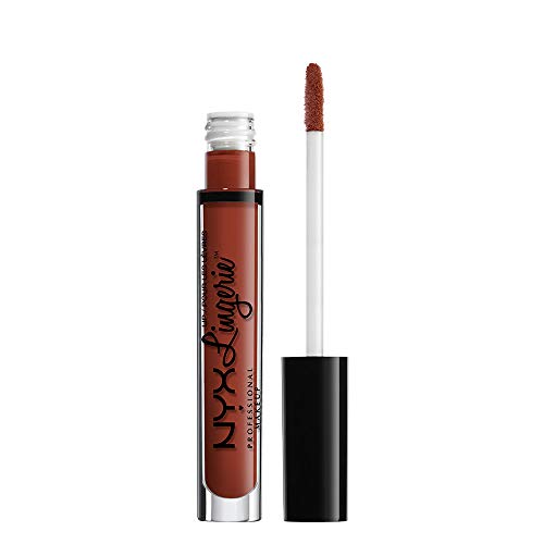 NYX PROFESSIONAL MAKEUP Lip Lingerie Matte Liquid Lipstick, Exotic