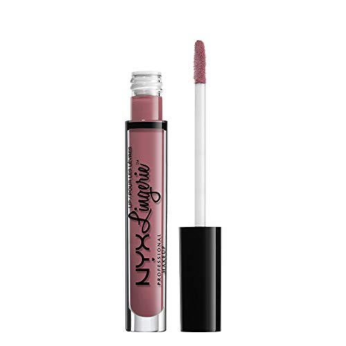 NYX Professional Makeup Lip Lingerie Liquid Lipstick, Creamy And Matte Finish, Long Lasting, Vegan Formula, Shade: Embellishment