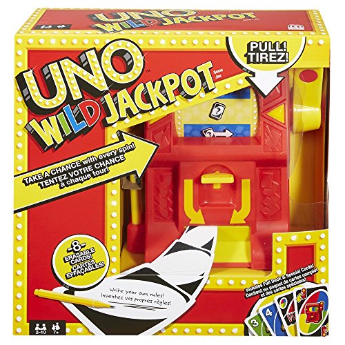 Mattel Games Uno Wild Jackpot Game