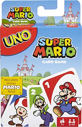 Book Cover UNO Super Mario Card Game