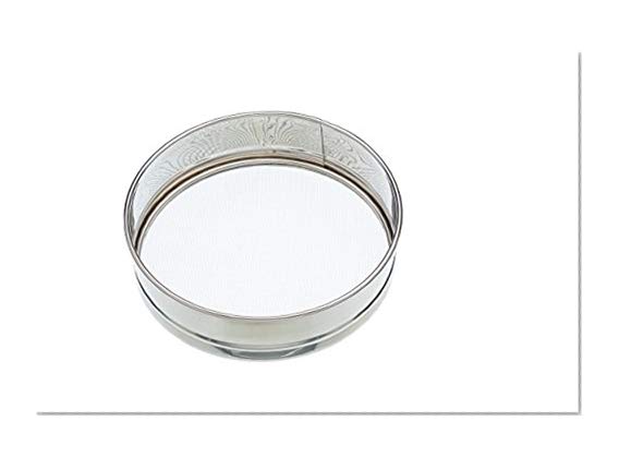 Kitchen Craft KCSIEVE200 Saupoudreuse, Acier Inoxydable, Argent, 9 x 12 x 16 cm