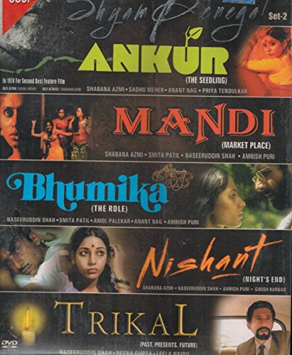 Shyam Benegal Set 2 (Set of 5 Movies) (Ankur/ Mandi/ Bhumika/ Nishant/ Trikal)