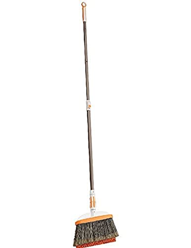 Bissell Lightweight Tile, Wood Floor and Hard Surface Pet Hair Broom, 1778,orange/white