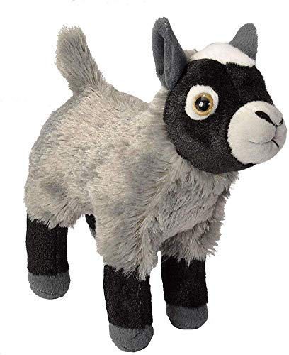 Wild Republic Goat Plush, Stuffed Animal, Plush Toy, Gifts for Kids, Cuddlekins 8 Inches , Original Version