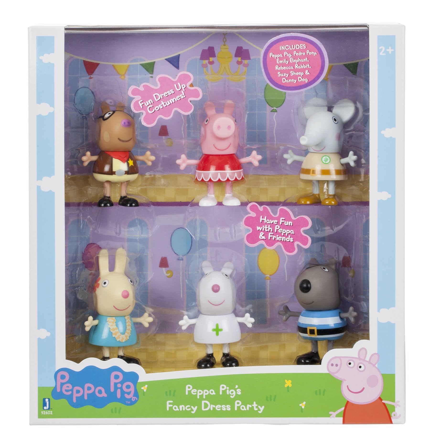 Book Cover Peppa Pig 92602 Fancy Dress Party Toy Figure
