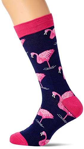 Socksmith Flamingo Socks Navy Size 10-13, 1 EA