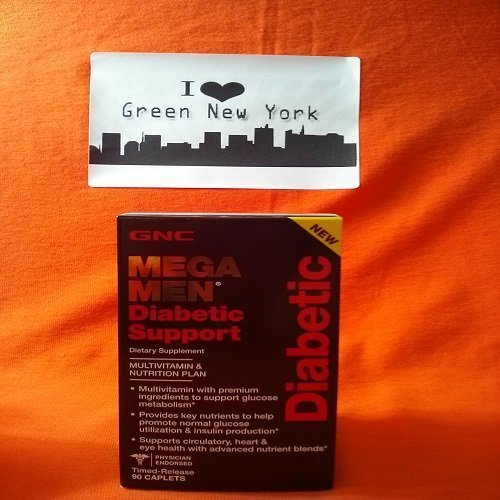 GNC Mega Men Diabetic Support 90 Caplets
