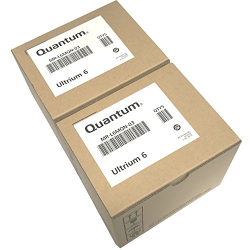 10-Pack Quantum MR-L6MQN-03 LTO 6 Ultrium (2.5/6.25 TB) Data Tape Cartridges