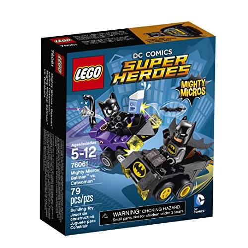 LEGO Super Heroes Mighty Micros: Batman vs Catwoman 76061 Building Kit (79 Piece)