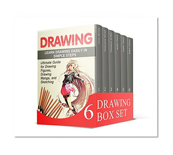 Drawing Box Set: 50 Tutorials and Techniques to Learn Traditional Drawing, Drawing Figures, Drawing Manga, and Sketching. (Drawing, How To Draw, Manga)