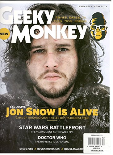 Geeky Monkey Magazine # 1 (Jon Snow,Star Wars,Doctor Who)