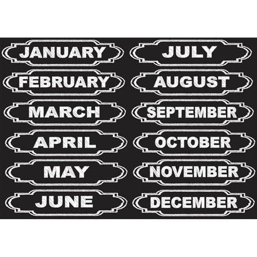 Ashley Productions Months of The Year Die-Cut Magnets