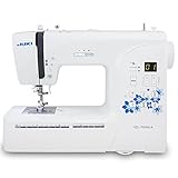 Juki HZL-70HW Computer Sewing Machine with 80 Sewing Patterns, 6 Types of Stitch Patterns, and Quick Reference Plate