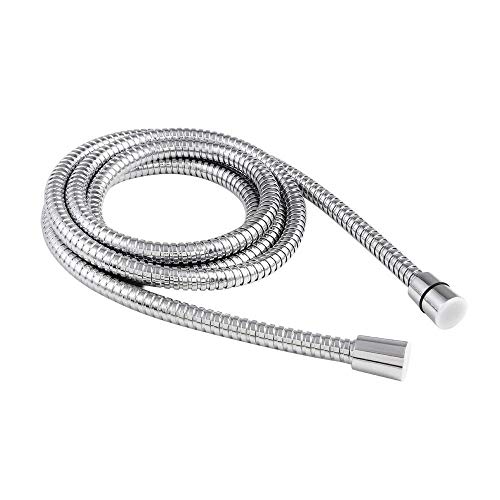 Beati Faucet Stainless Steel 118 Inch or 3 Meter Shower Head Hose Bathroom Handheld Showerhead Sprayer