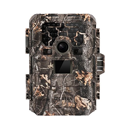 TEC.BEAN DB0826 Trail Game Camera - 12MP 1080P Full HD IP66 Waterproof Hunting Camera with night vision motion activated, SG-009 23M/75ft