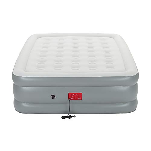 Book Cover Coleman Air Mattress with Built-in Pump | SupportRest Elite Double-High Inflatable Air Bed, Queen