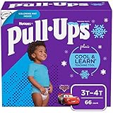 Pull-Ups Cool & Learn Boys' Training Pants, 3T-4T, 66 Ct