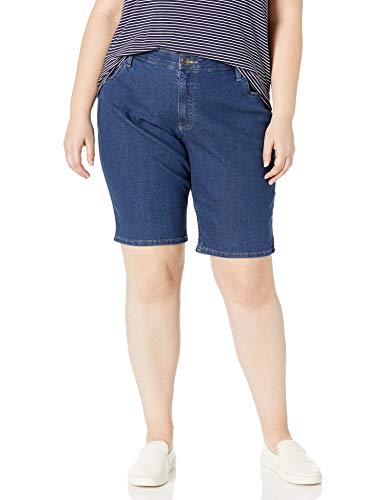 Riders by Lee Indigo Women's Plus-Size Comfort Waist Bermuda Short