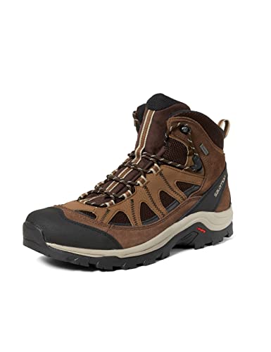 Salomon Men's Authentic Leather & GORE-TEX Backpacking Boots