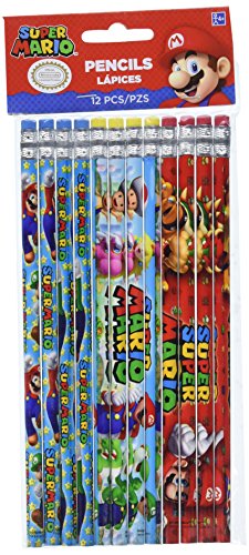 Super Mario Brothersâ„¢ Pencils, Party Favor
