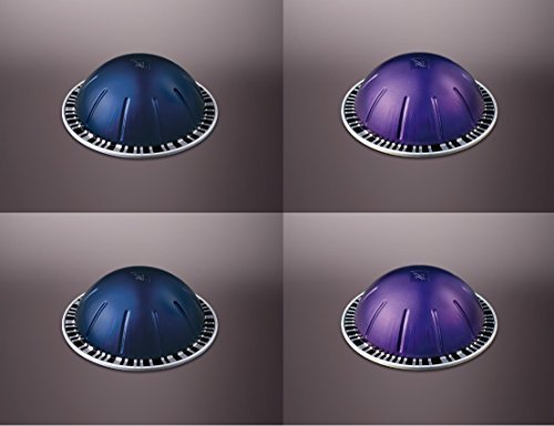 Nespresso VertuoLine Espresso Capsules - The Bold Assortment: 2 Sleeves of Diavolitto & 2 Sleeves of Altissio for a Total of 40 Capsules