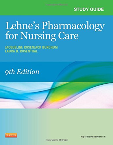 Study Guide for Pharmacology for Nursing Care