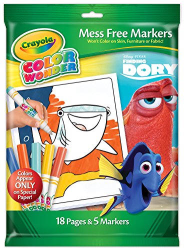 Book Cover Crayola Finding Dory Color Wonder Paper & Markers