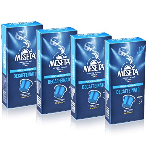 Meseta 40 Decaffeinated capsule compatible with Nespresso machine