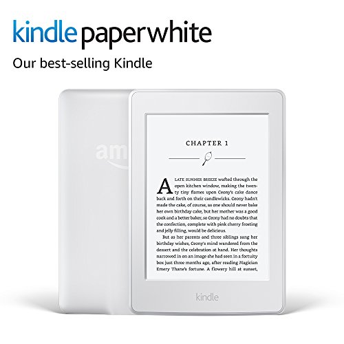 Book Cover Kindle Paperwhite E-reader (Previous Generation - 7th) - White, 6