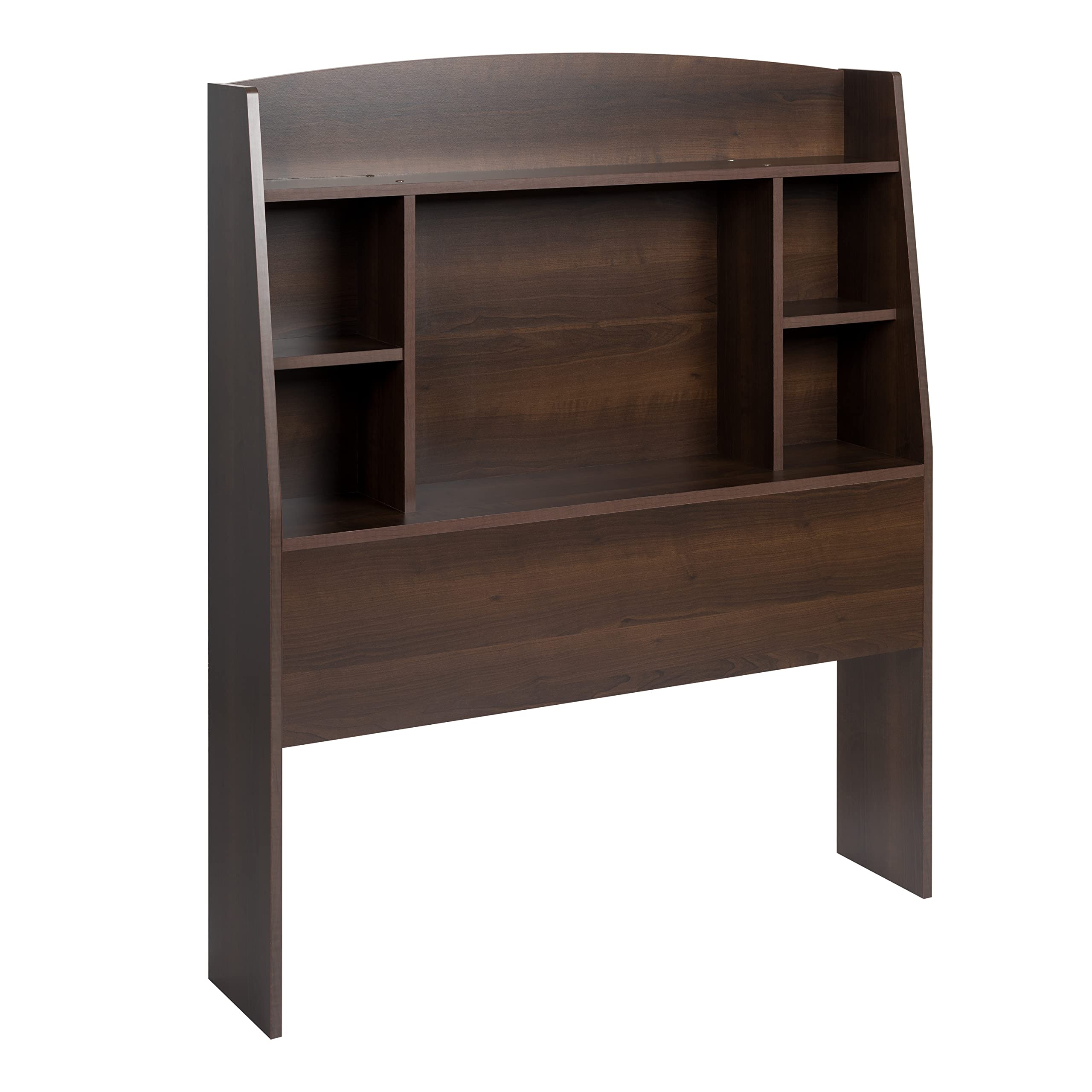 Prepac Astrid Twin Headboard, Espresso Espresso Farmhouse