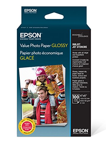 Book Cover Epson Value Photo Paper Glossy, 4